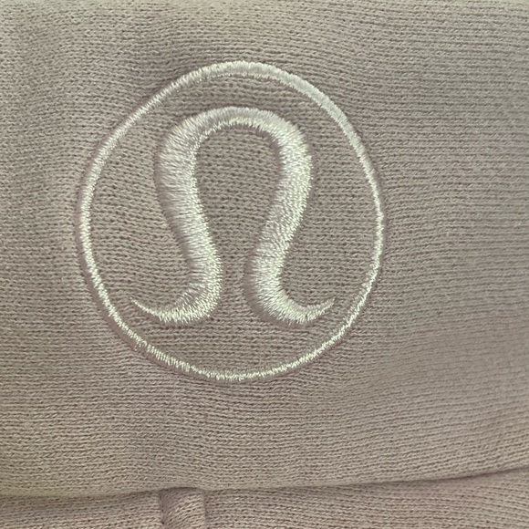 Lululemon Oversized Half Zip Scuba Hoodie Size ML in Pink - Picture 9 of 10